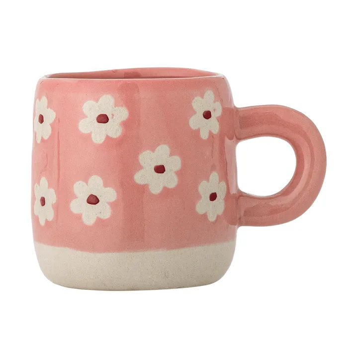 Millie Tasse 110 ml - Rosa, Blumen - Bloomingville