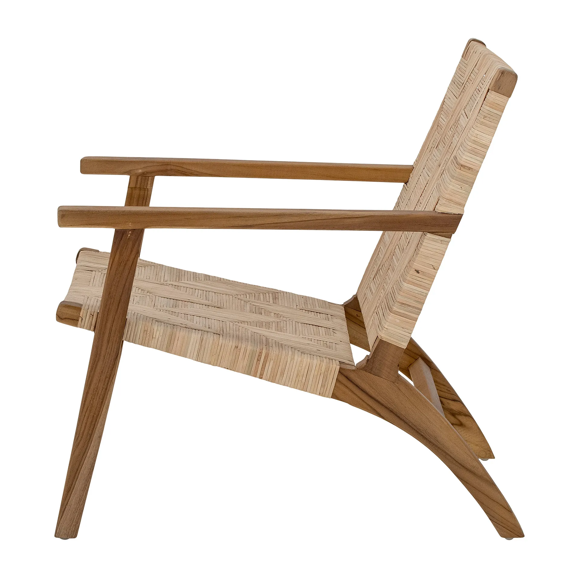 Mills Loungestuhl Rattan, Braun Bloomingville