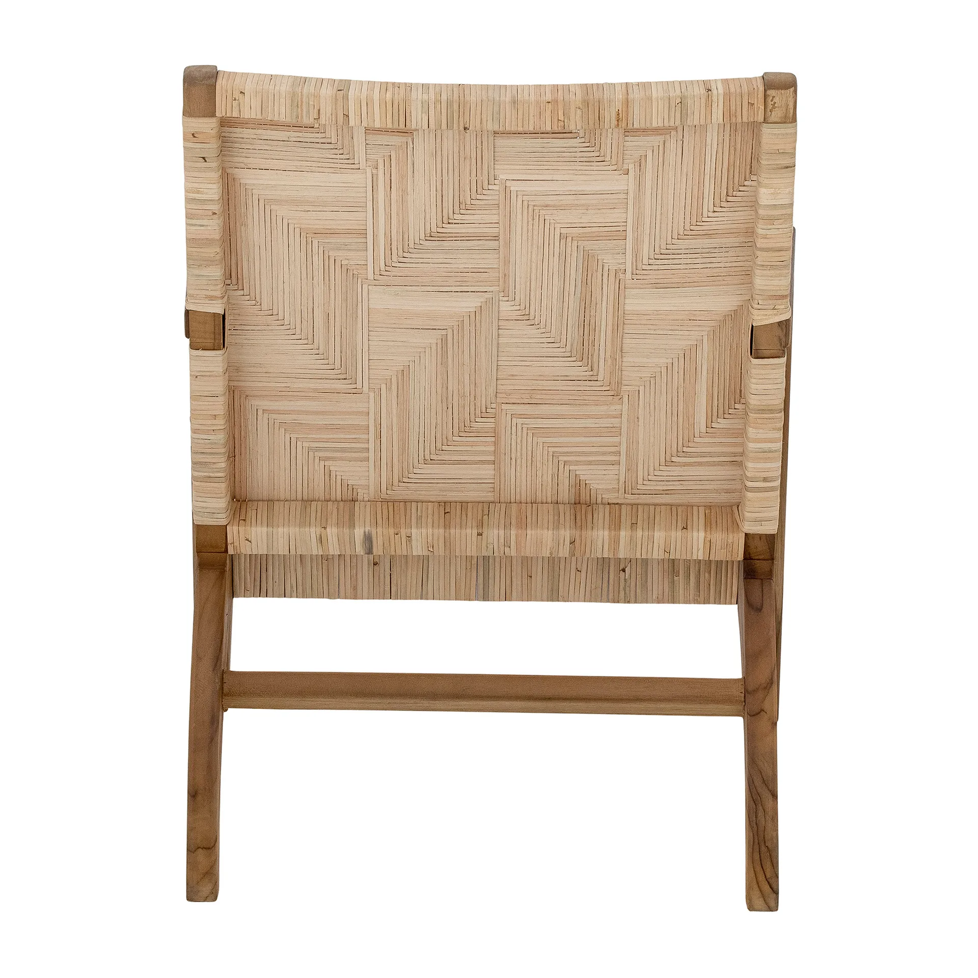 Mills Loungestuhl Rattan, Braun Bloomingville