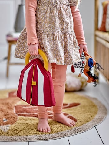 Milou Teppich Ø90cm - Vogel - Bloomingville