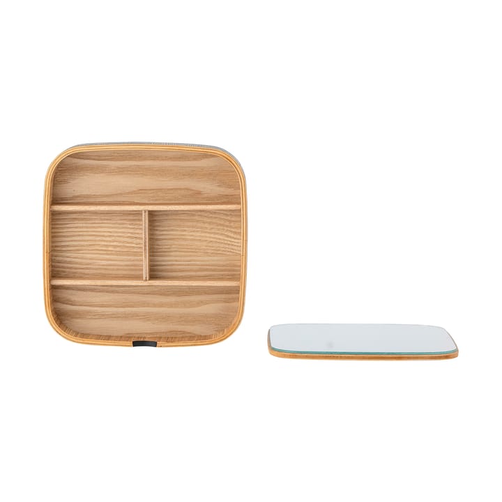 Mimmi Tischspiegel 19x19 cm, Black-oak Bloomingville