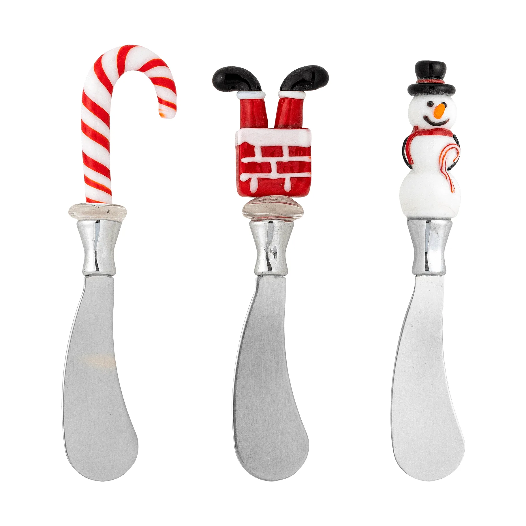 Misa Buttermesser-Set, Rot, 3-teilig, 16,5 cm Bloomingville