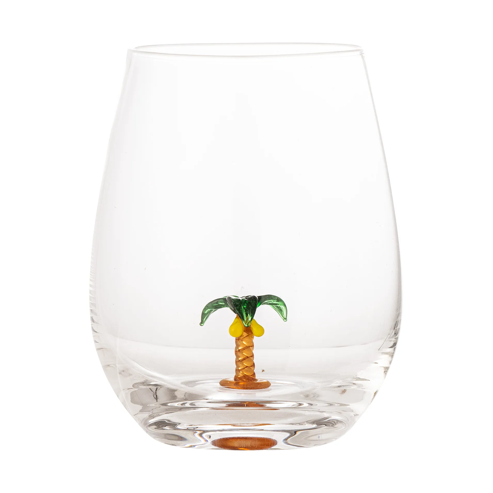 Misa Wasserglas 56 cl, Clear-palm tree Bloomingville