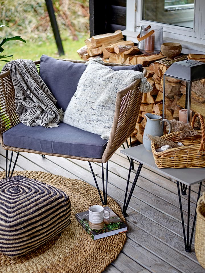 Mundo Loungesessel, Brown-grey Bloomingville