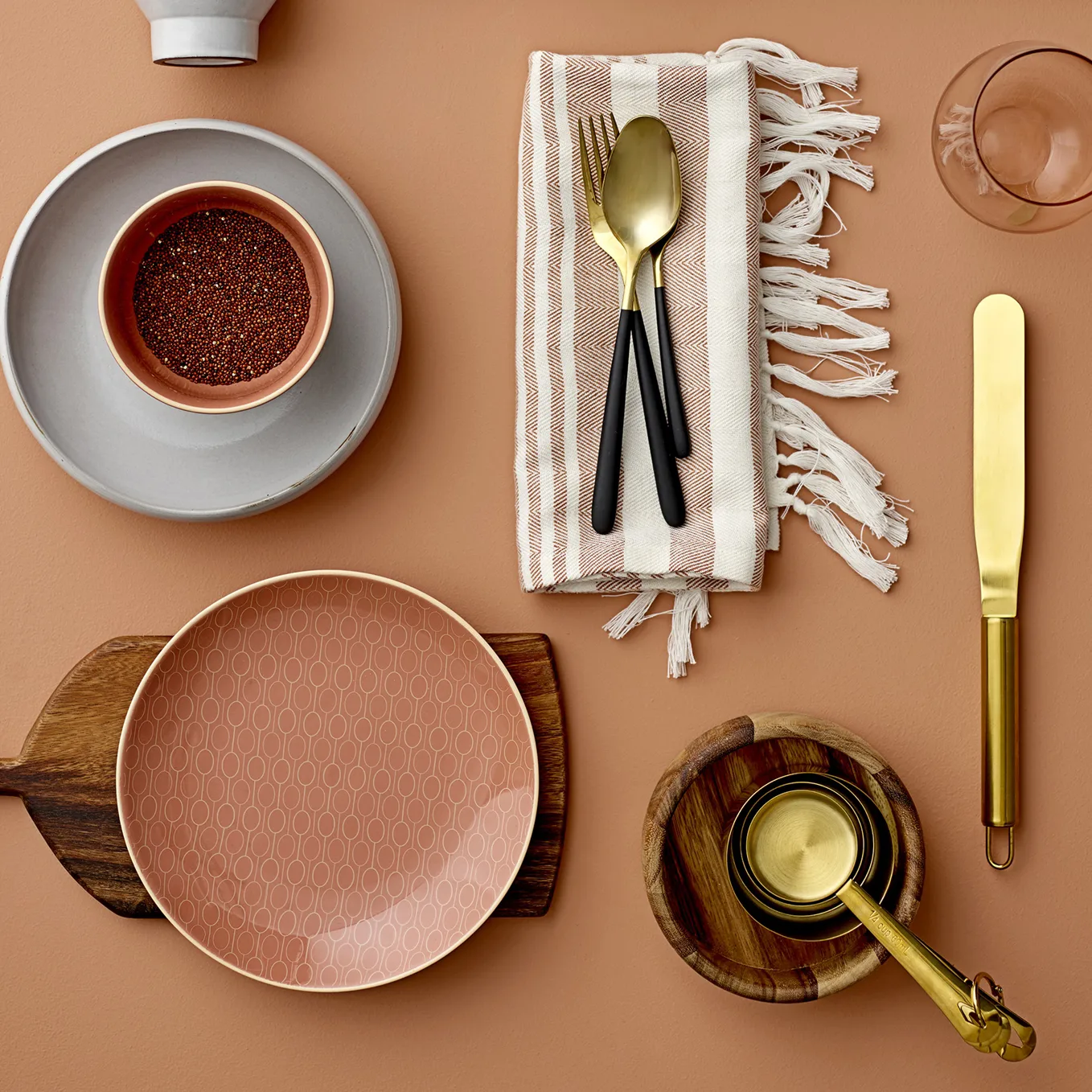 Myriam kleiner Teller, Orange Bloomingville