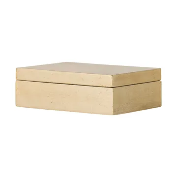 Nenon Schale mit Deckel - Gold, 15,5x11 cm - Bloomingville