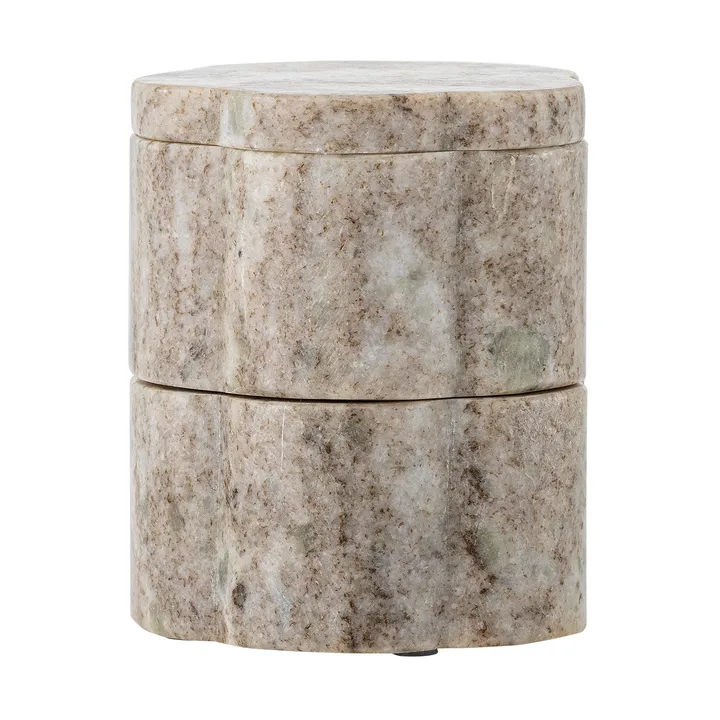 Nezli Schale mit Deckel Ø9 cm - Natur - Bloomingville