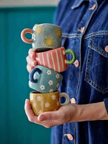 Nini Becher - Multi, 4-teilig - Bloomingville