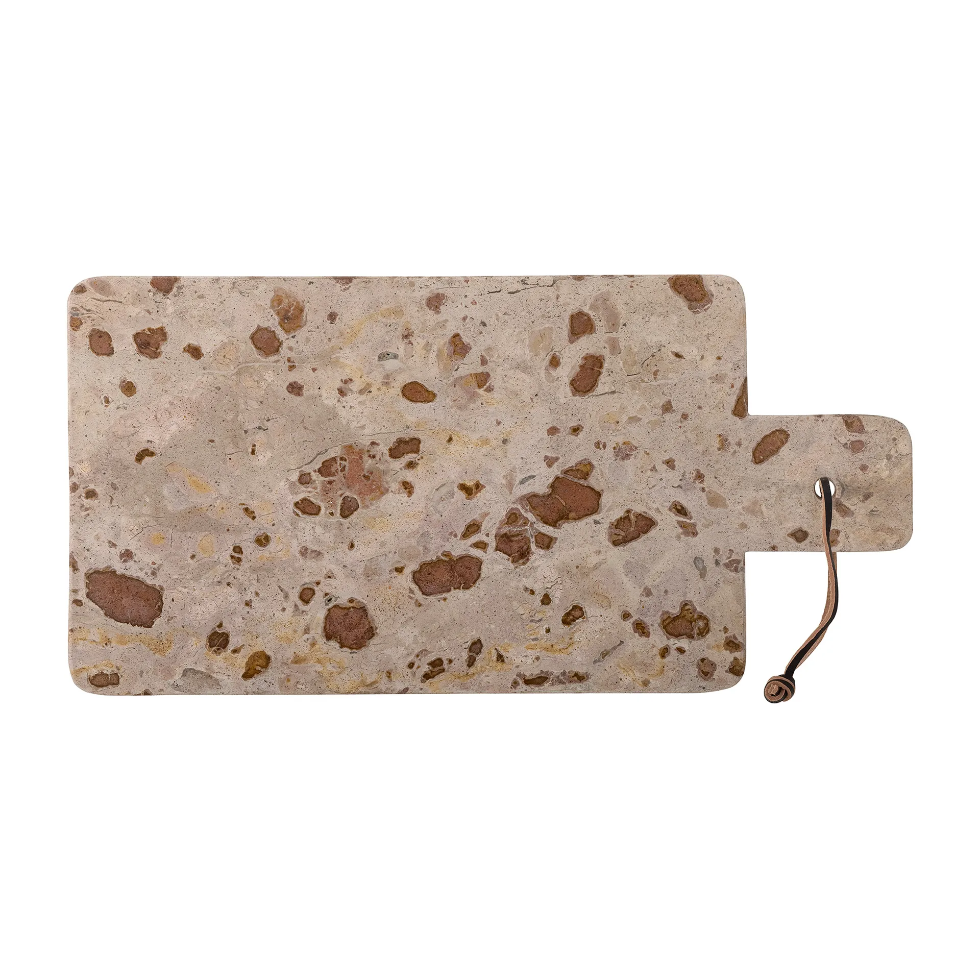 Nukaka Schneidebrett 20 x 40cm, Brauner Marmor Bloomingville