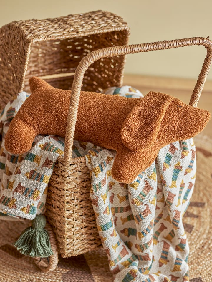 Palle Kuscheltier 50 cm, Brown dog Bloomingville