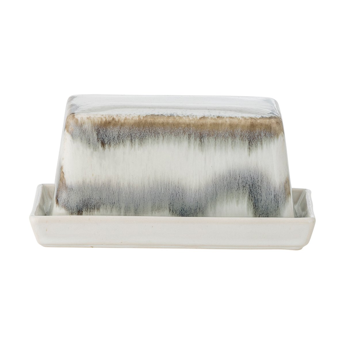 Bloomingville Paula Butterdose 11,5x17,5 cm Grey