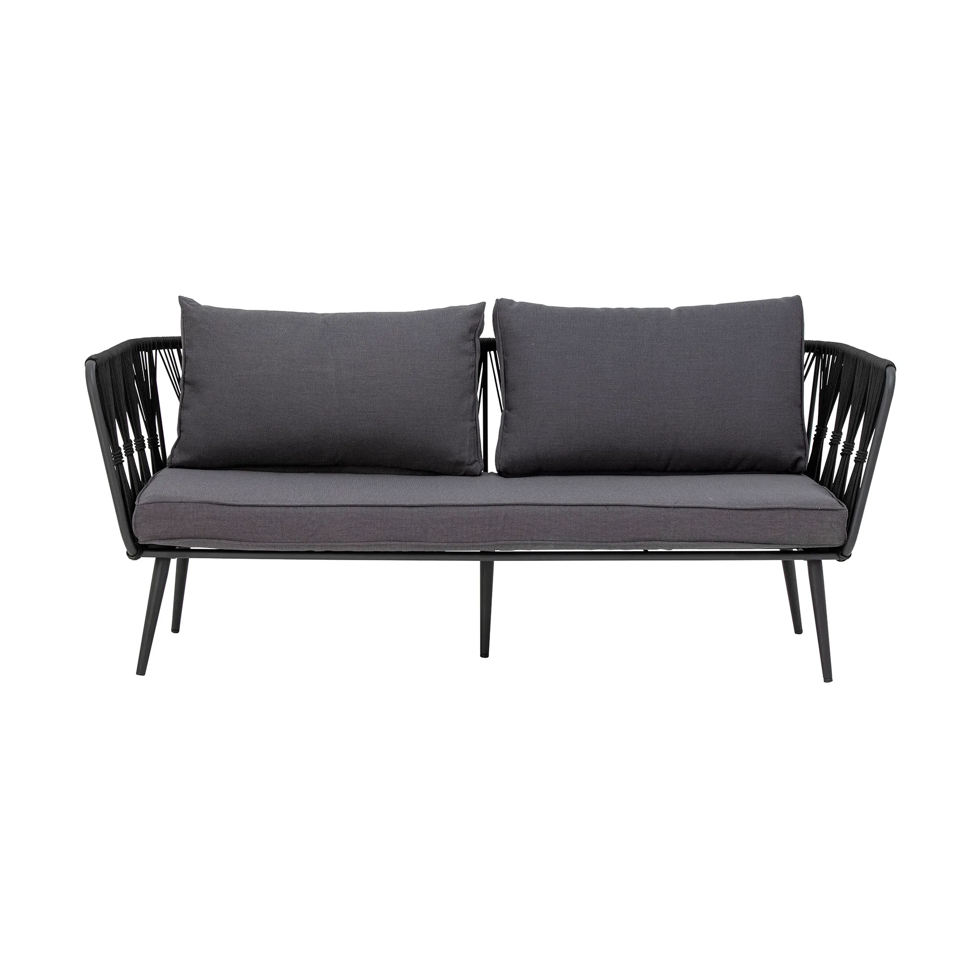 Pavone 2,5-Sitzer Sofa, Black Bloomingville