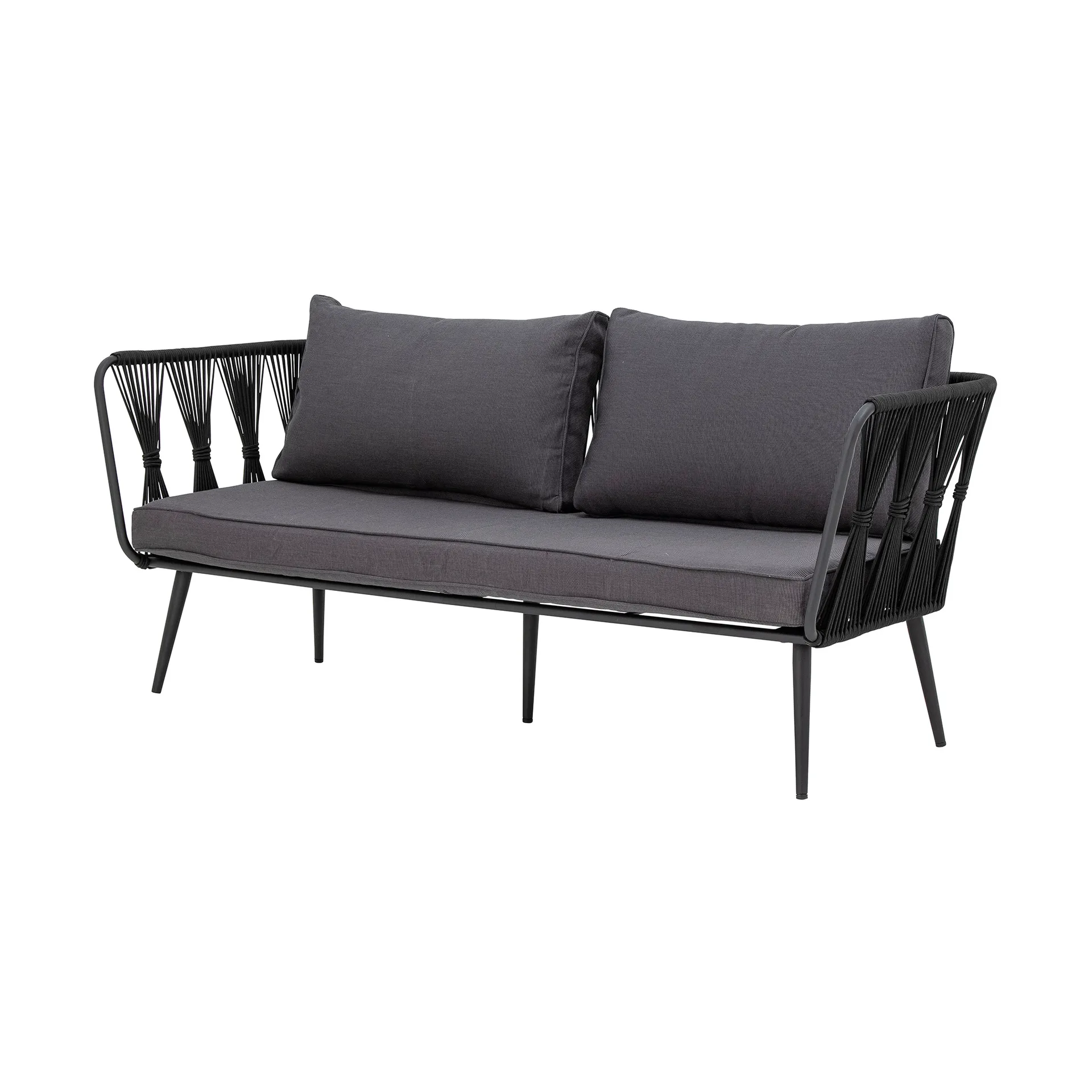 Pavone 2,5-Sitzer Sofa, Black Bloomingville