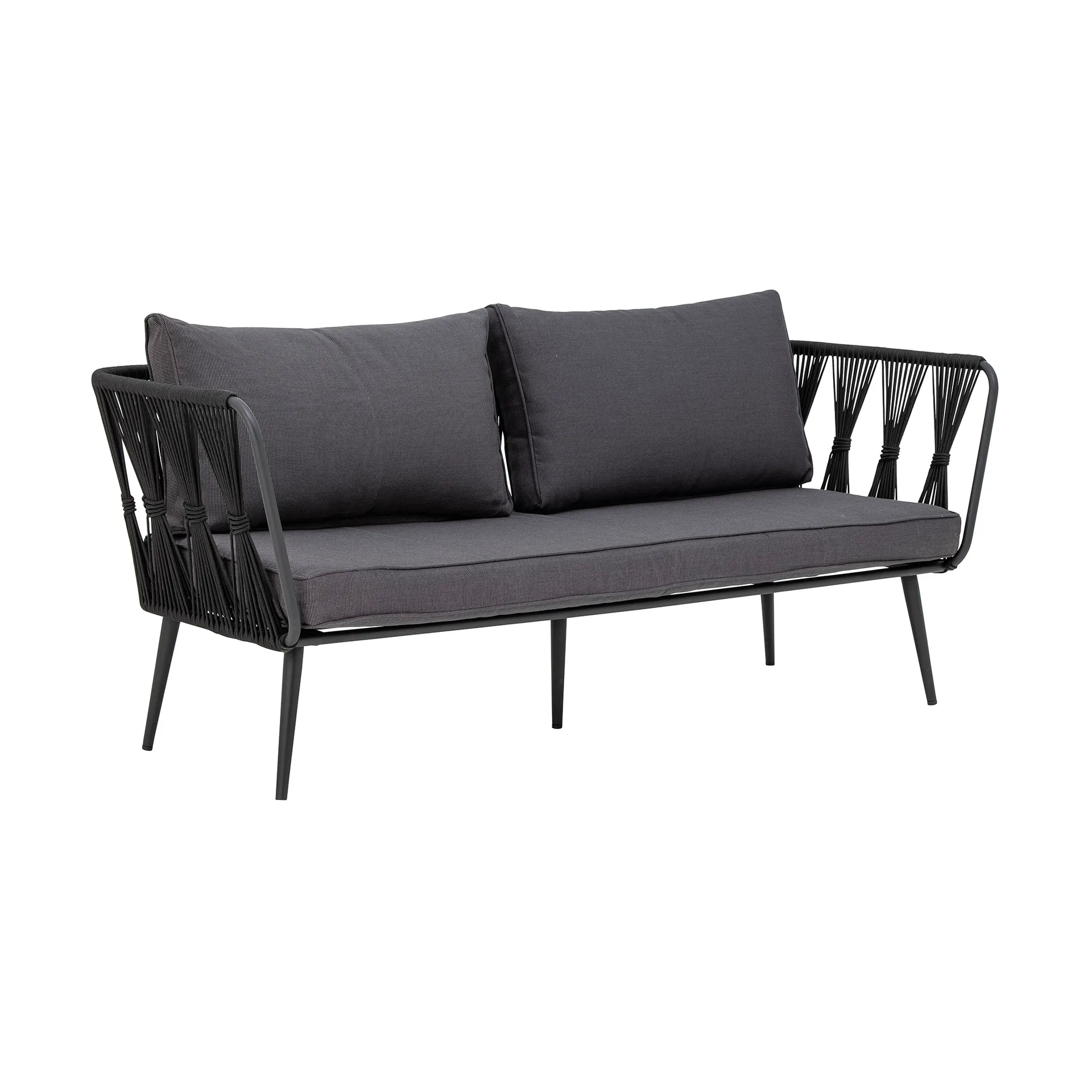 Pavone 2,5-Sitzer Sofa, Black Bloomingville