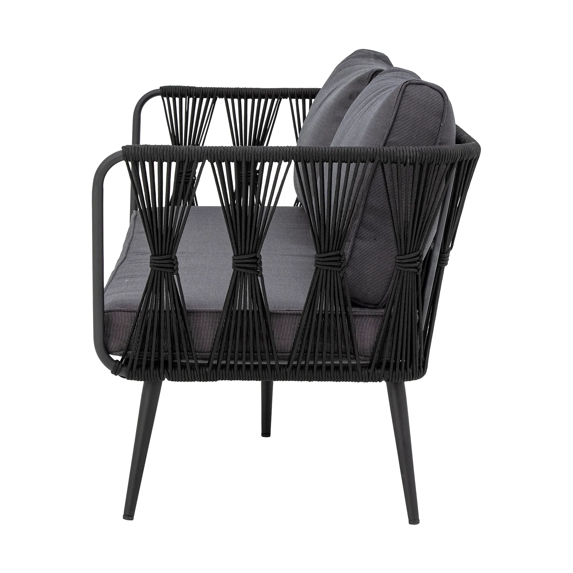 Pavone 2,5-Sitzer Sofa, Black Bloomingville