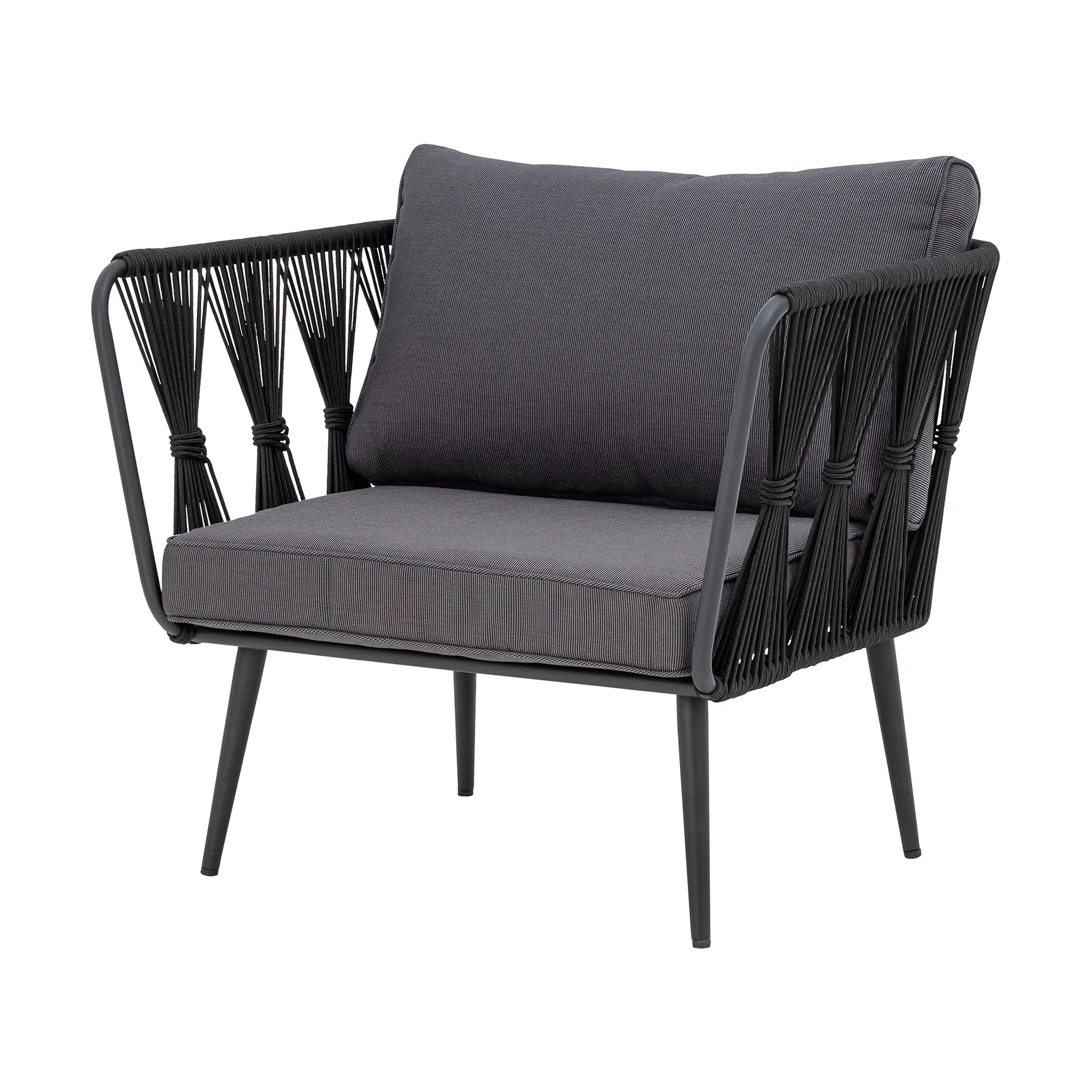 Pavone Loungesessel, Black Bloomingville