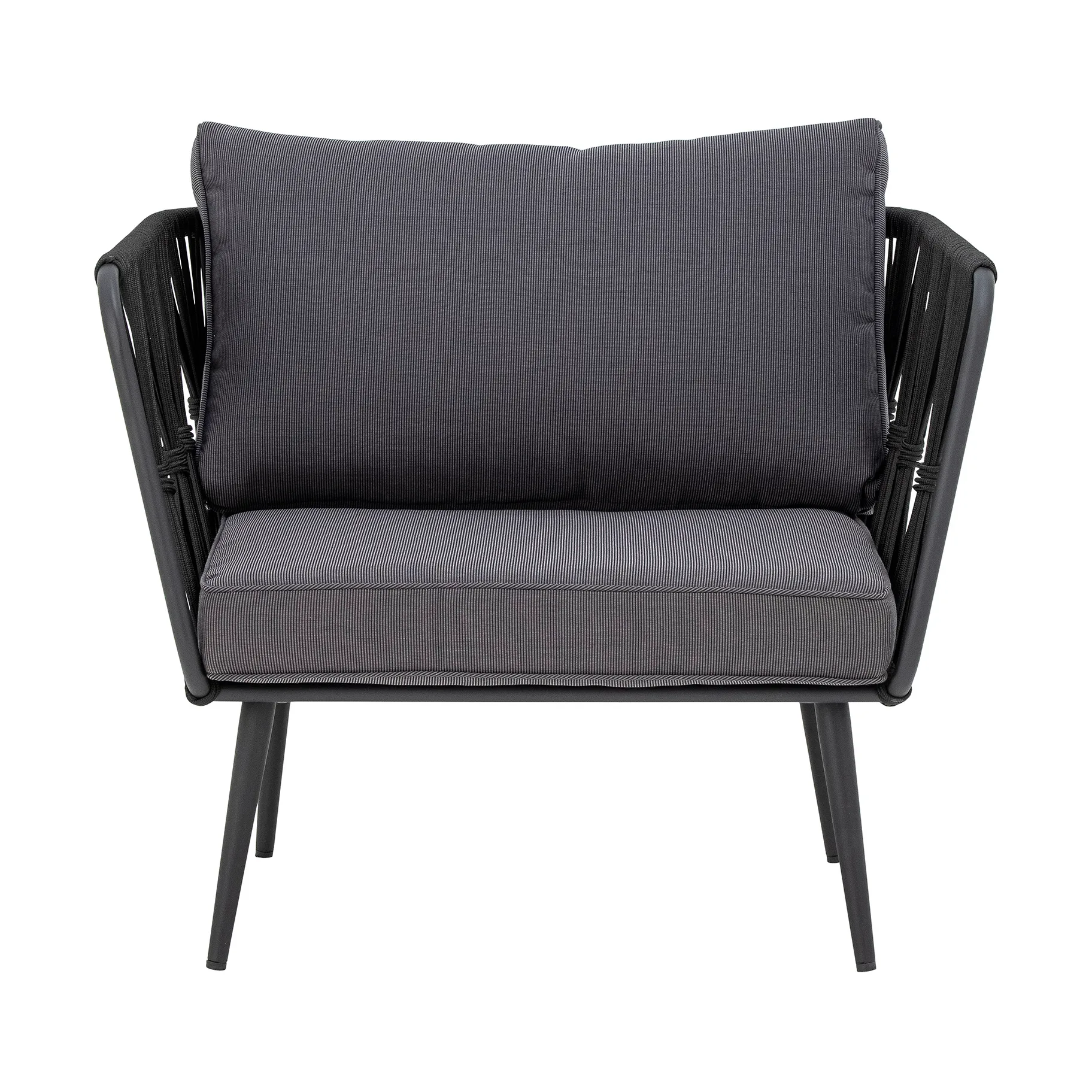 Pavone Loungesessel, Black Bloomingville
