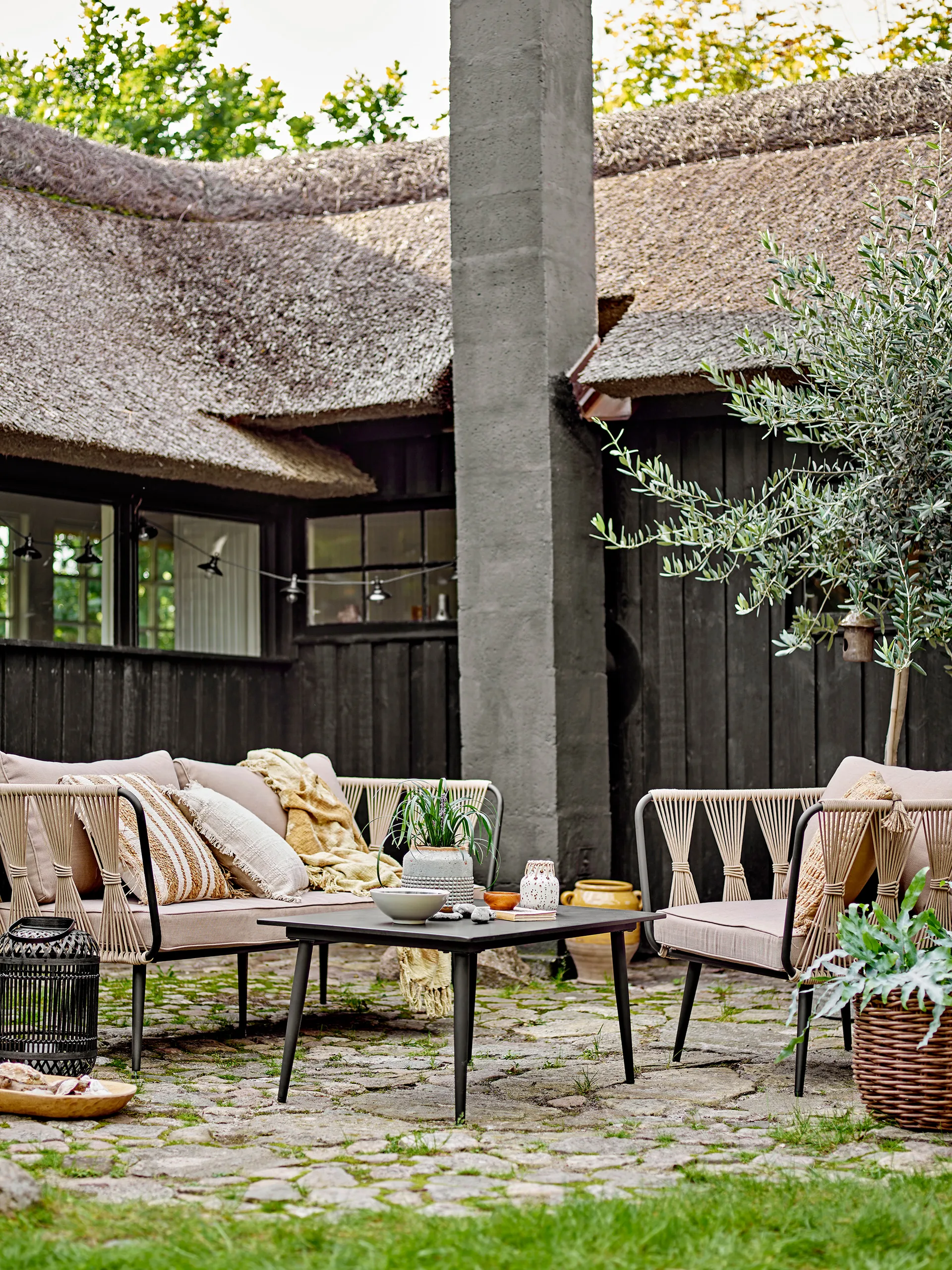 Pavone Loungesessel, Brown Bloomingville