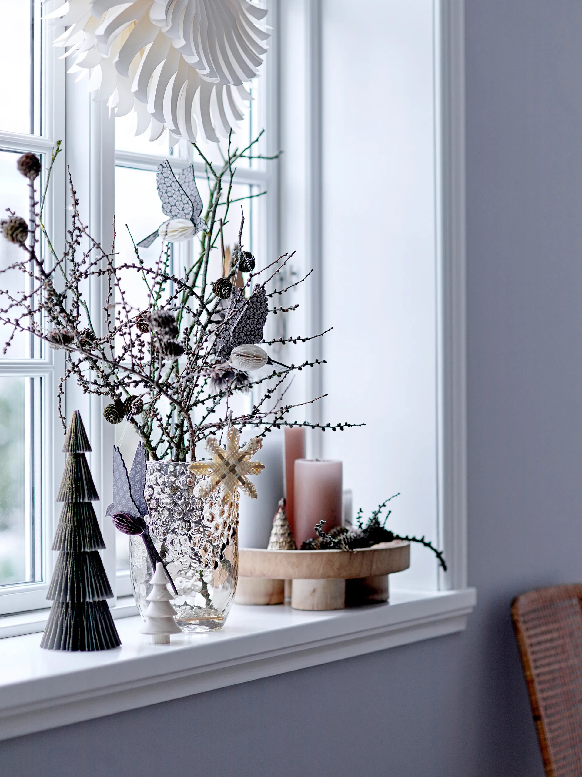 Pax Star Papierstern Ø50cm, Weiß Bloomingville