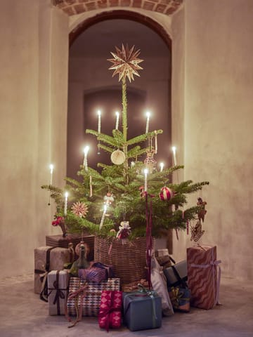 Peo Weihnachtsbaumanhänger Wolle 2 Teile - Rot - Bloomingville