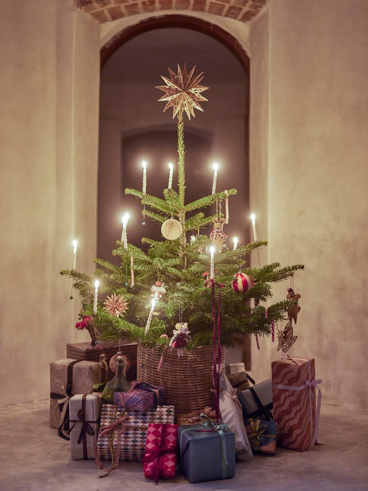 Peo Weihnachtsbaumanhänger Wolle 2 Teile, Rot Bloomingville