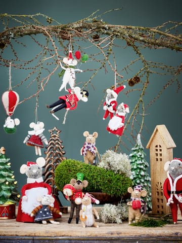 Peo Weihnachtsbaumschmuck Wolle - Weiß - Bloomingville
