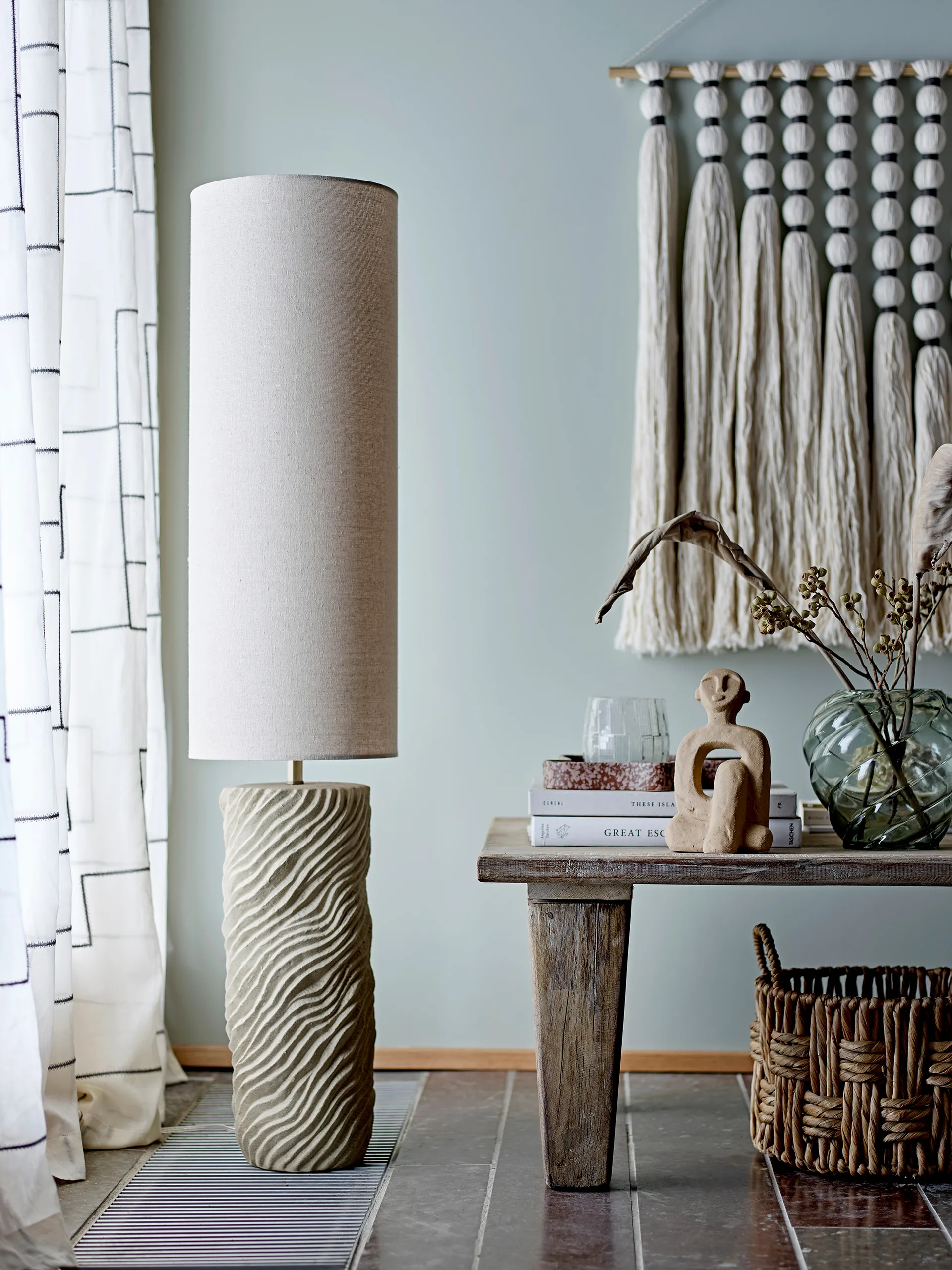 Pepita Verwahrungskorb mit Henkel 2 Teile, Wasserhyazinthe Bloomingville