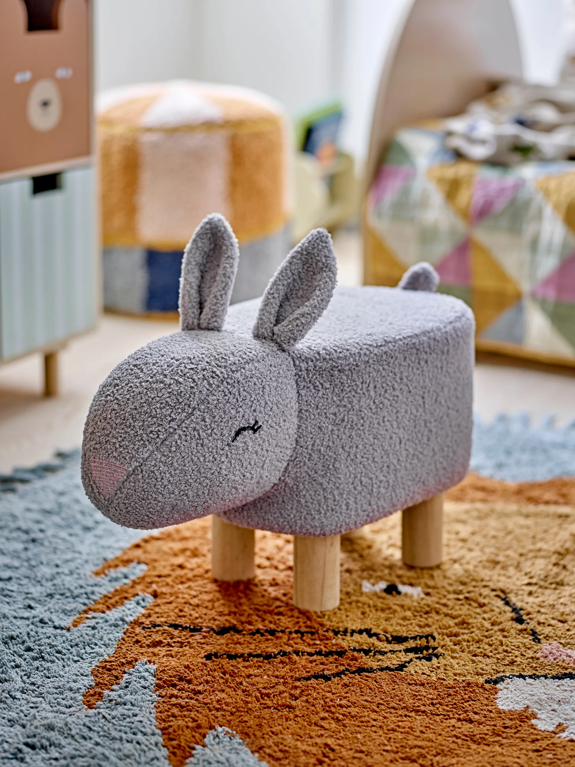 Percey Stuhl, Grau Bloomingville