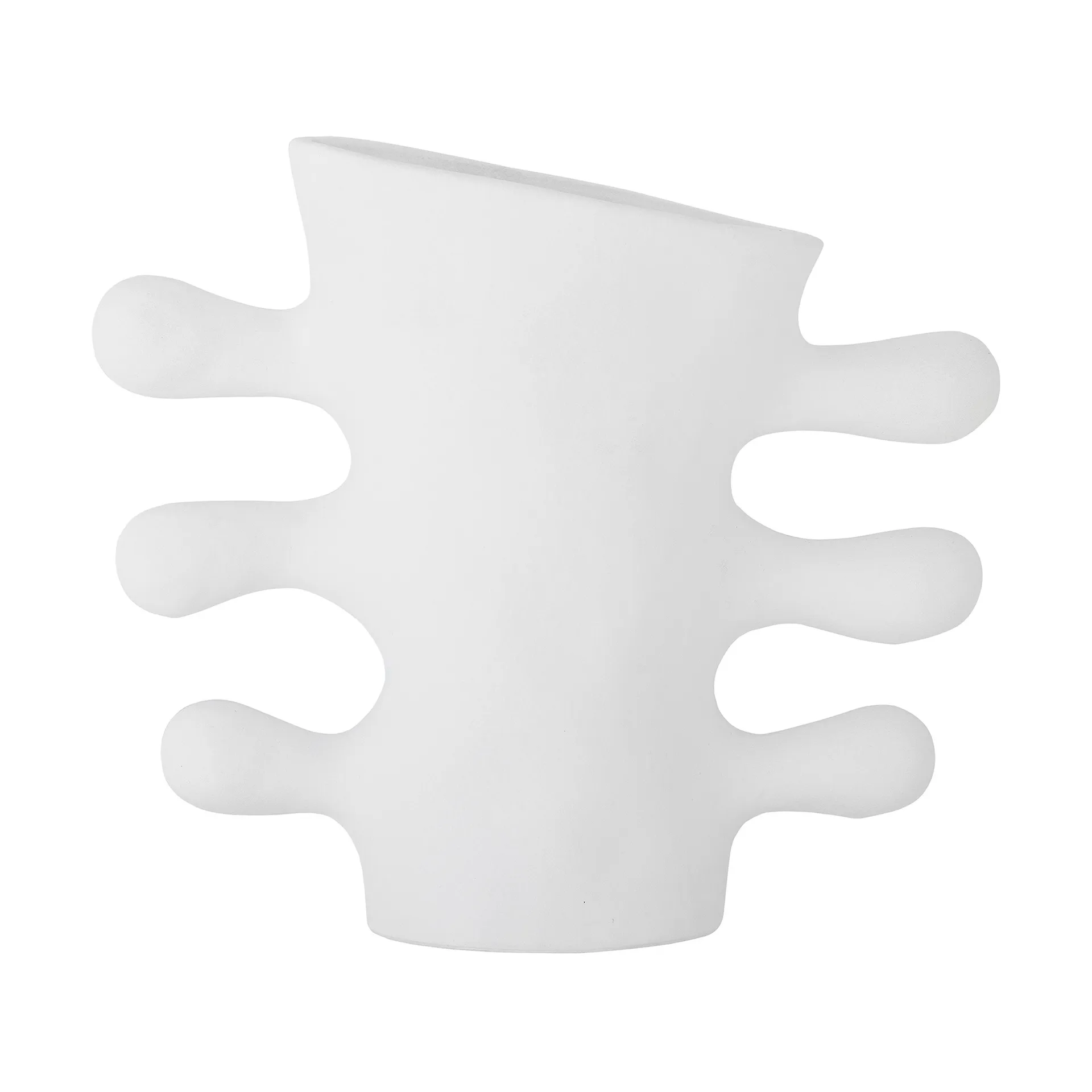 Pernilla Vase 26cm, Weiß Bloomingville