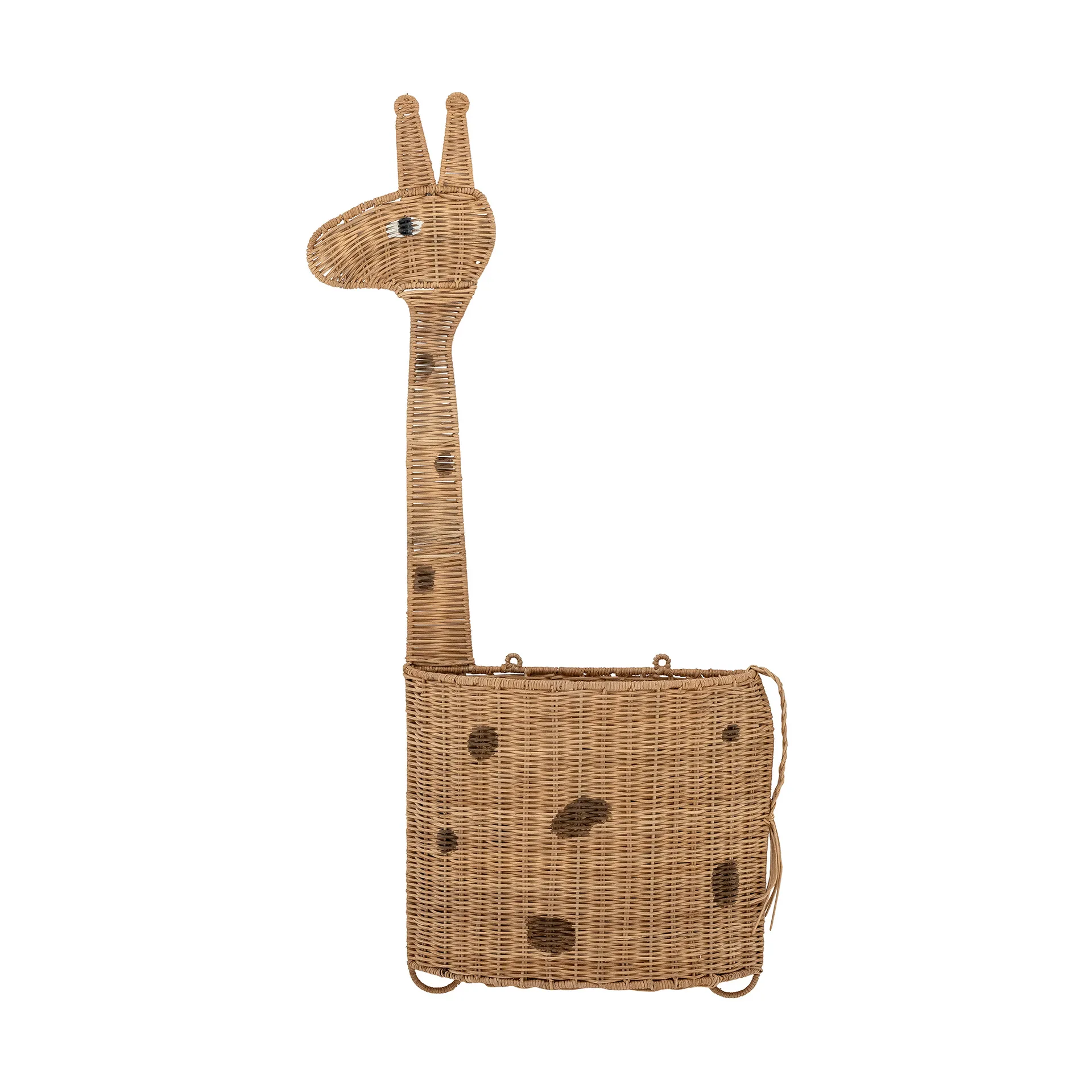 Philine Wandkorb 90 cm, Nature giraffe Bloomingville