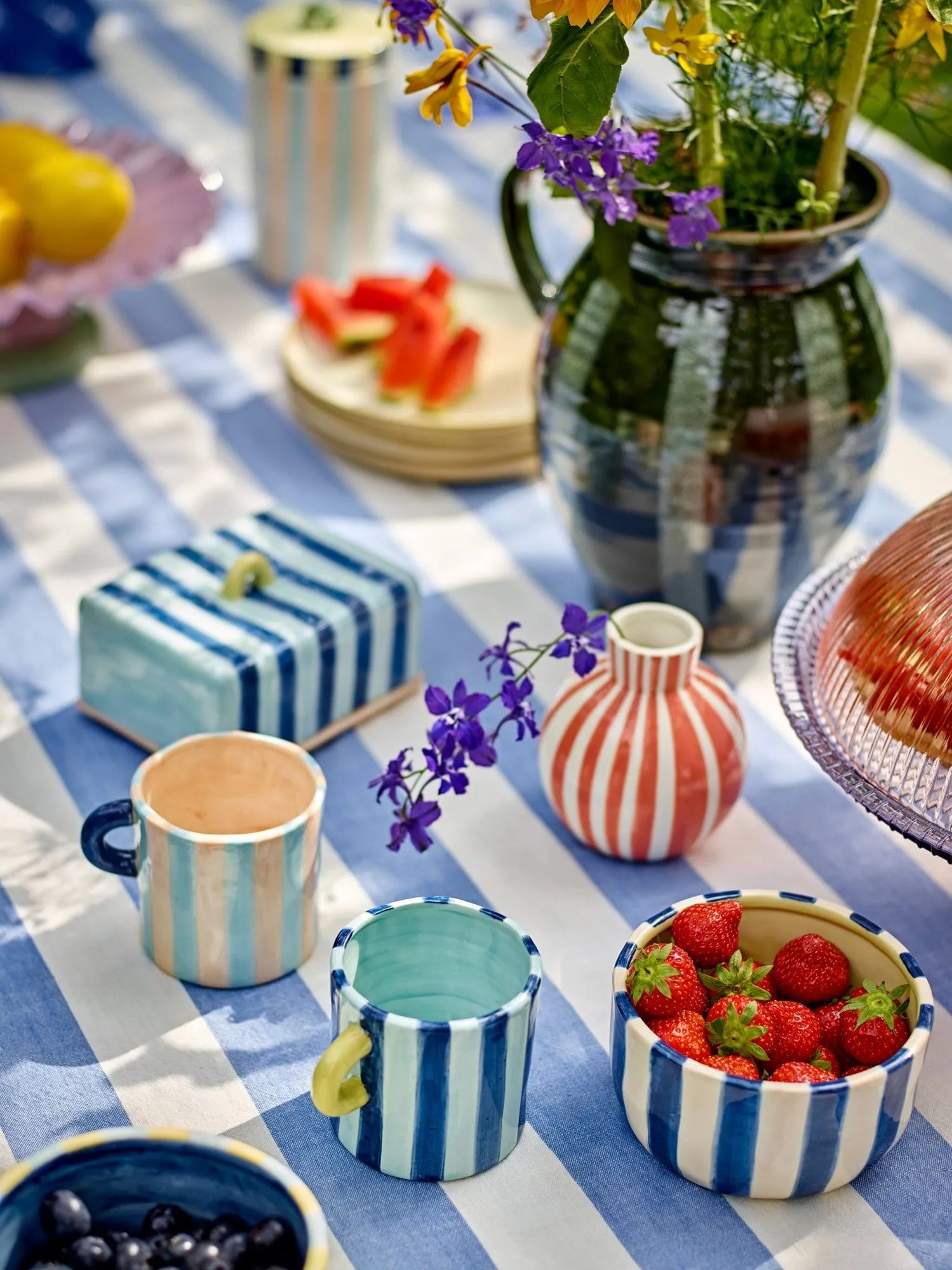 Phoenix Becher, Multi, 2-teilig Bloomingville