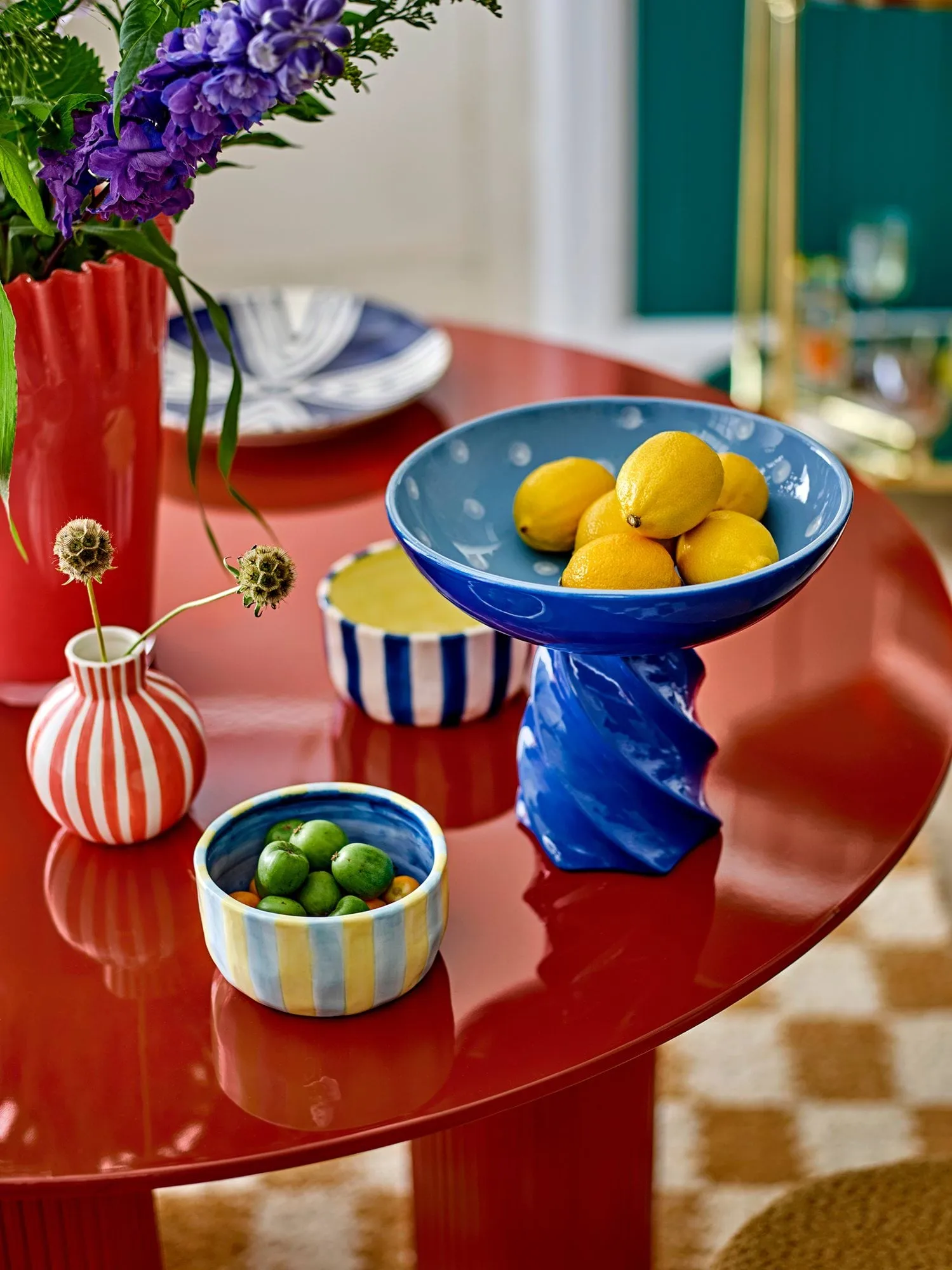 Phoenix Schale, Multi, 2-teilig Bloomingville