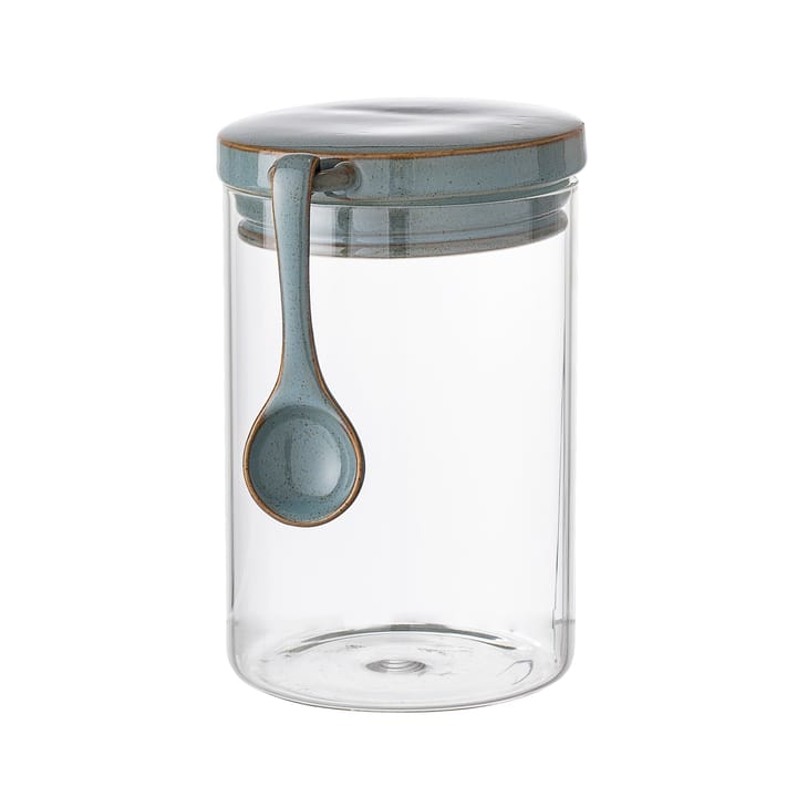 Pixie Glasdose mit Deckel und Löffel, 17cm Bloomingville