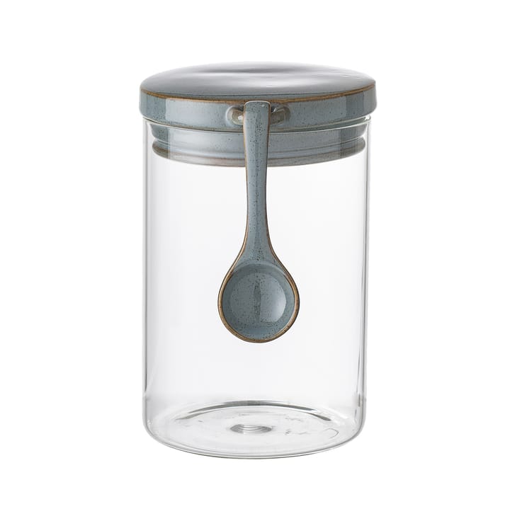 Pixie Glasdose mit Deckel und Löffel, 17cm Bloomingville