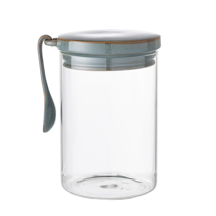 Pixie Glasdose mit Deckel und Löffel, 17cm Bloomingville