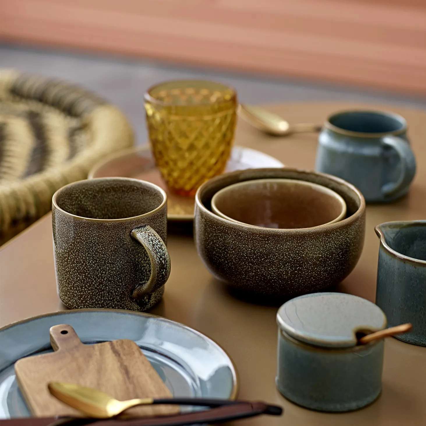 Pixie Schale, Braun Bloomingville