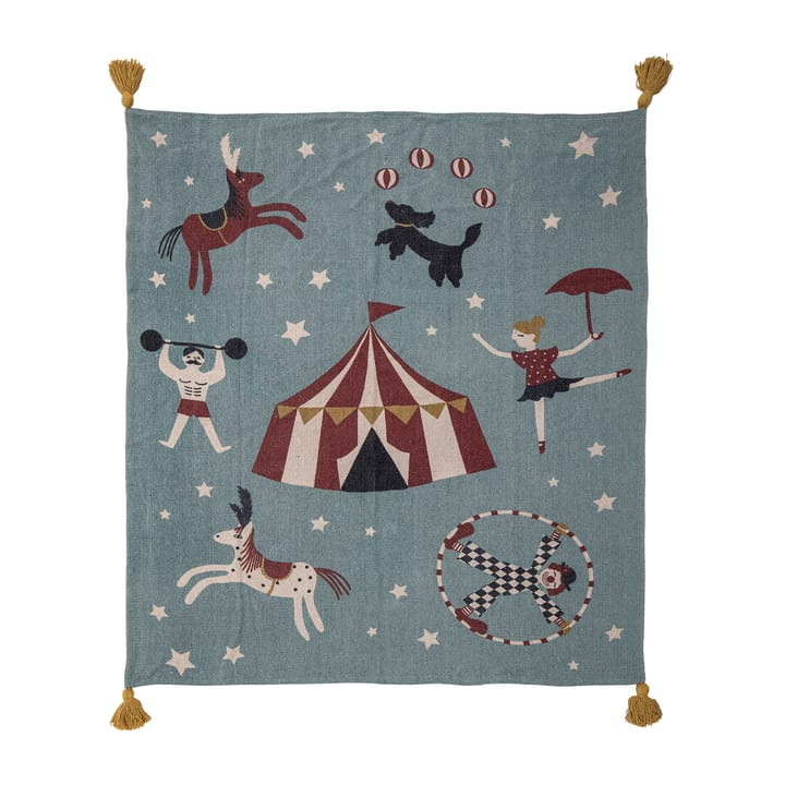 Prana Wolldecke 130 x 160cm - Zirkus - Bloomingville