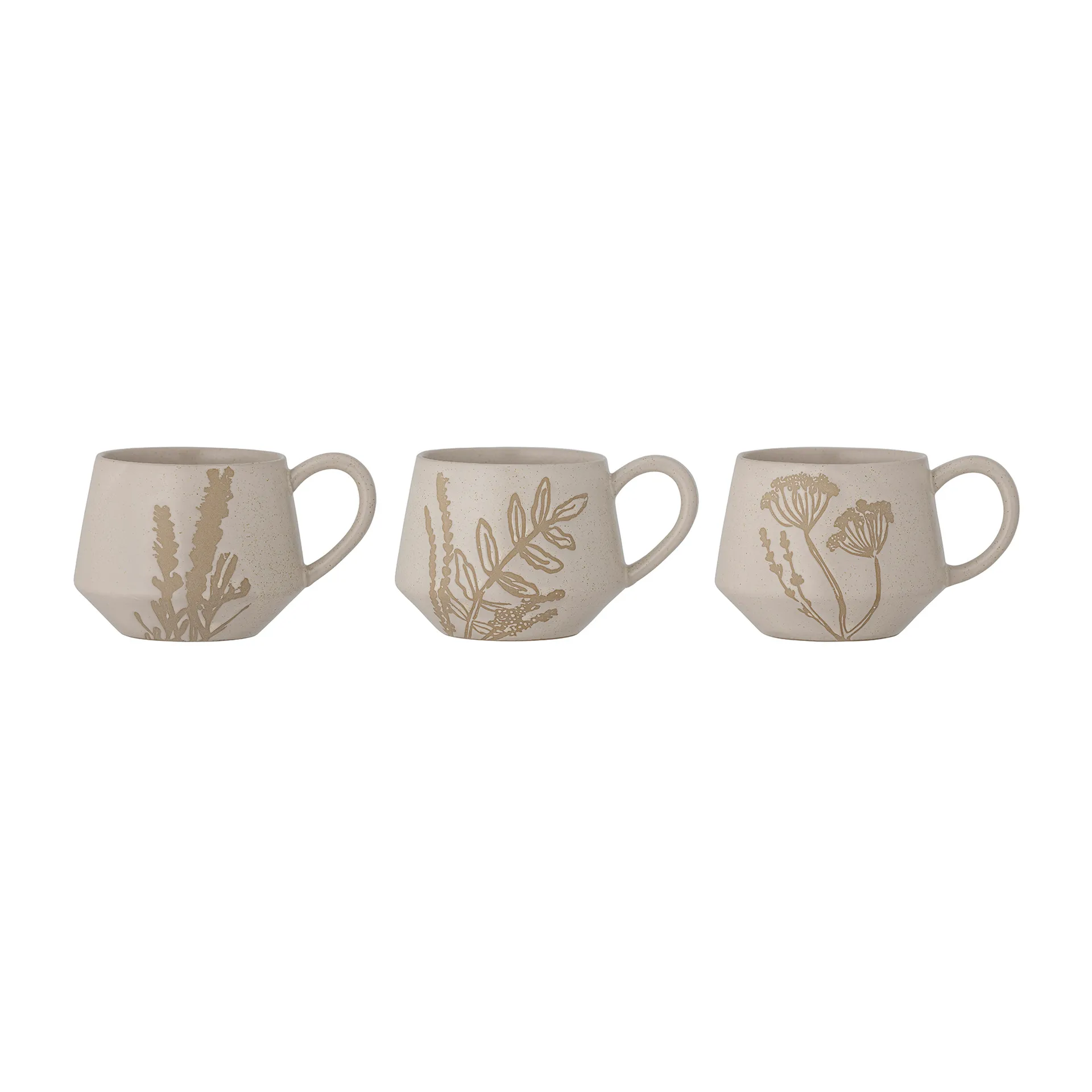 Primrose Tasse 38cl 3 Teile, Natur Bloomingville