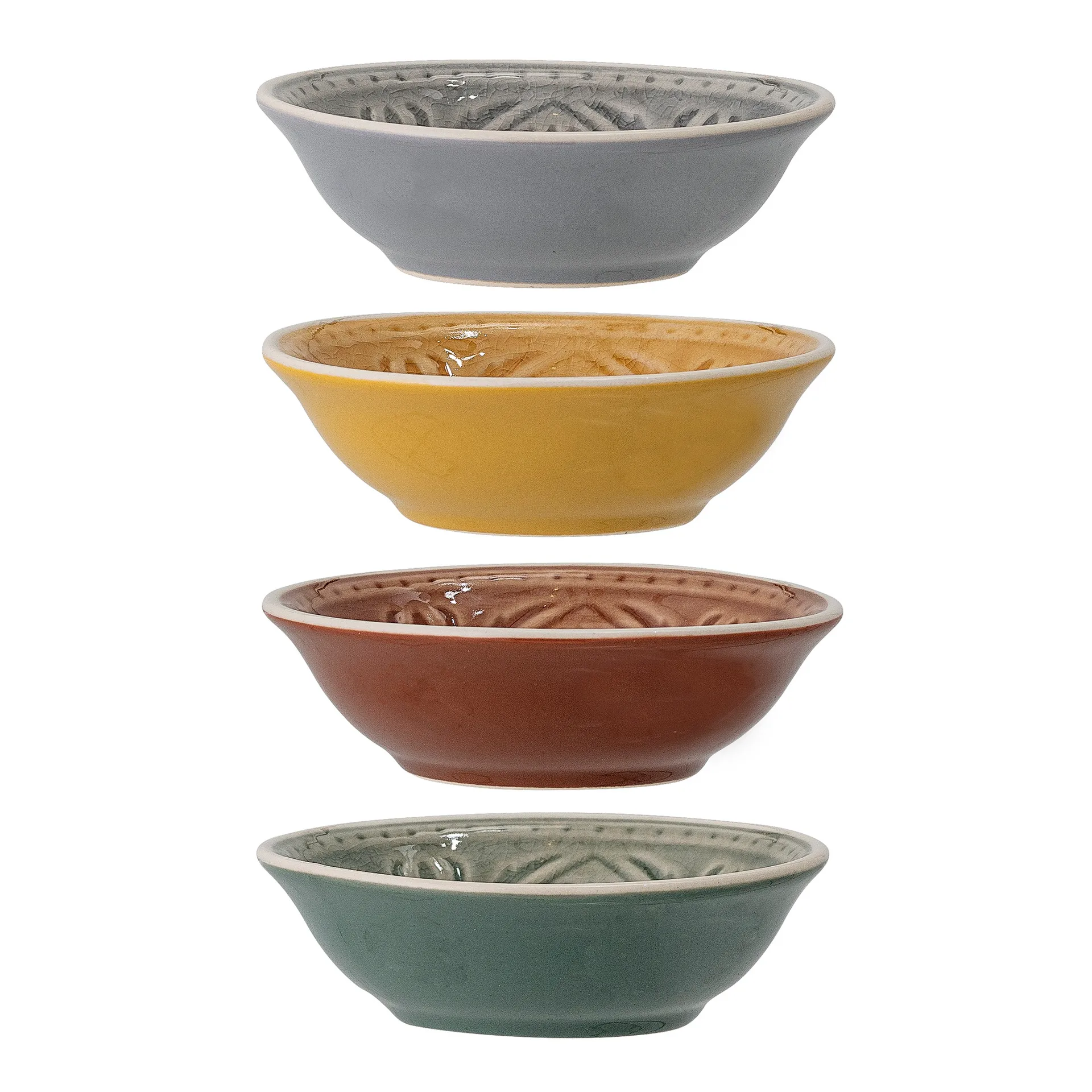 Rani Schale 9cm 4er Pack, Multi Bloomingville