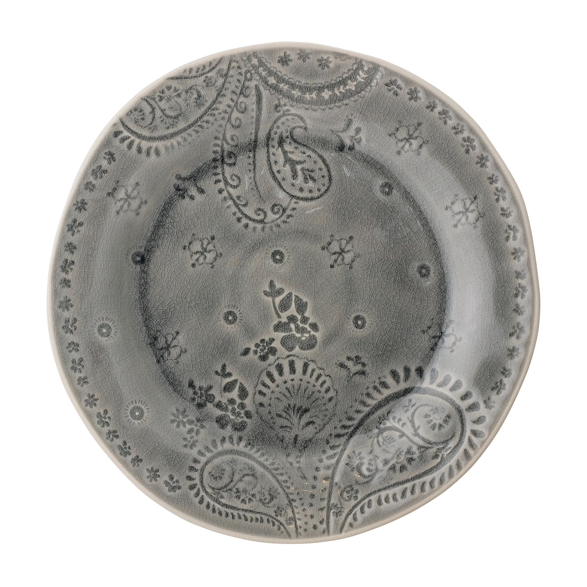 Rani Teller 26,5cm, Grau Bloomingville
