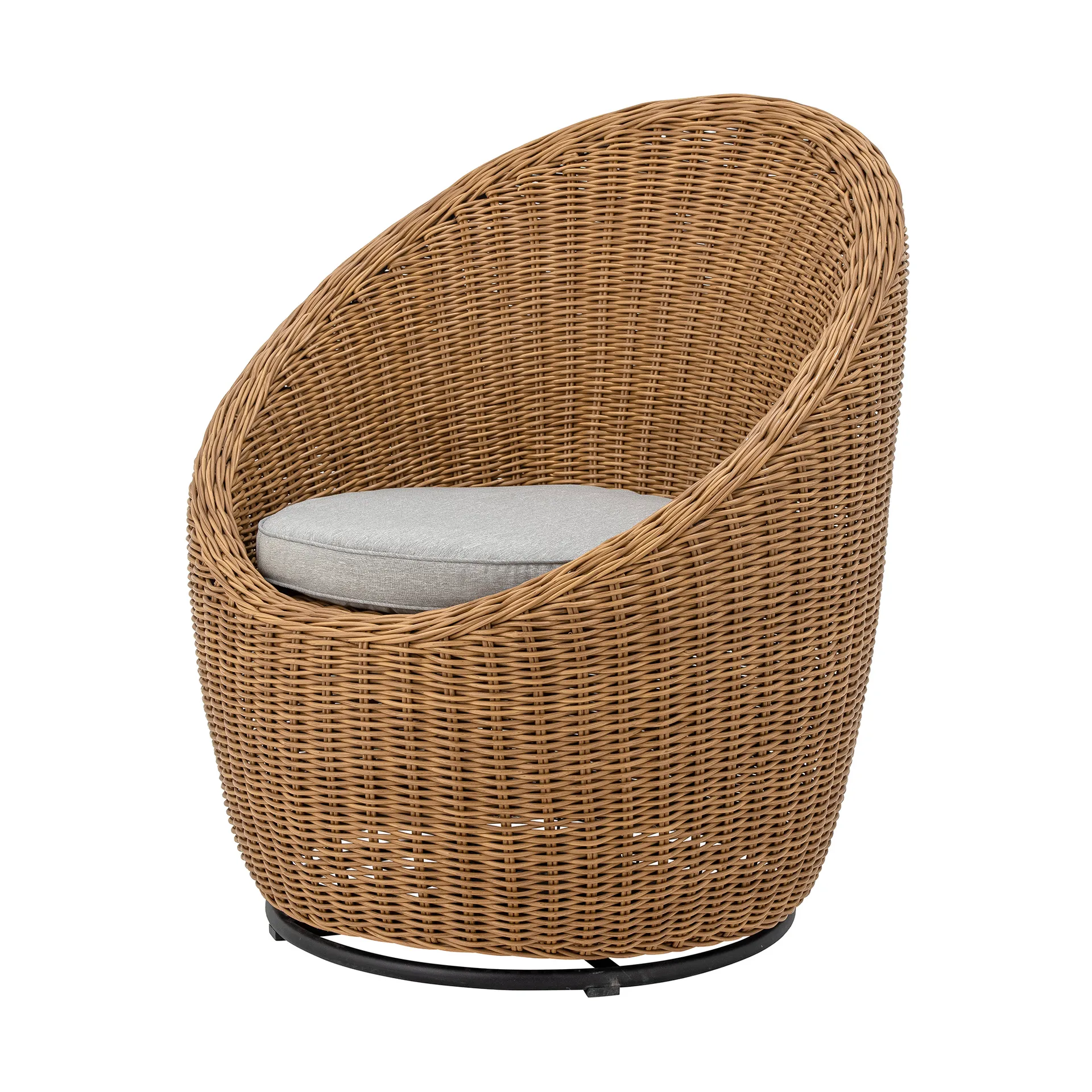 Roccas Loungesessel, Polyrattan Bloomingville