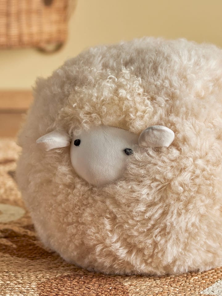 Rubert Kuscheltier 33 cm, Nature lambskin Bloomingville