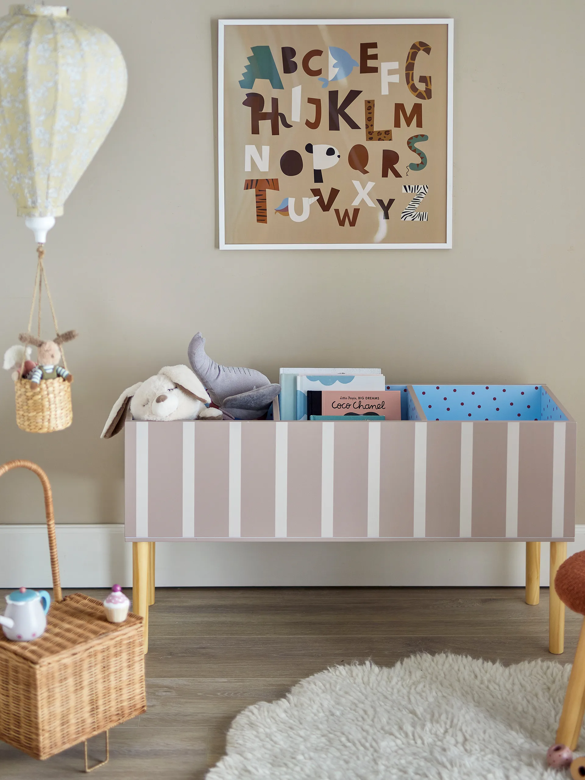 Salam Buchstütze 90x50 cm, Braun Bloomingville