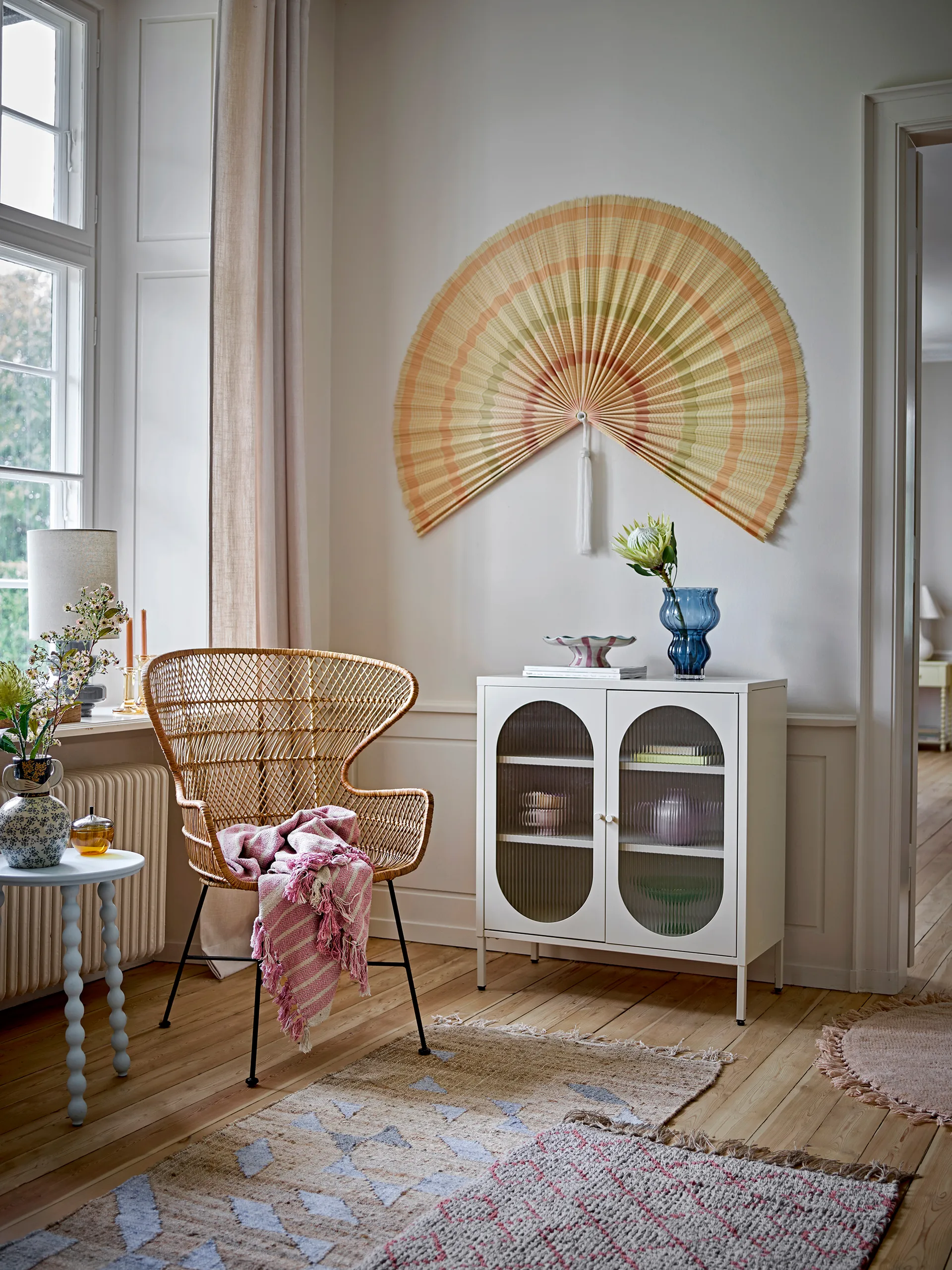 Salvo Schrank 80x40x90 cm, Nature, metall Bloomingville