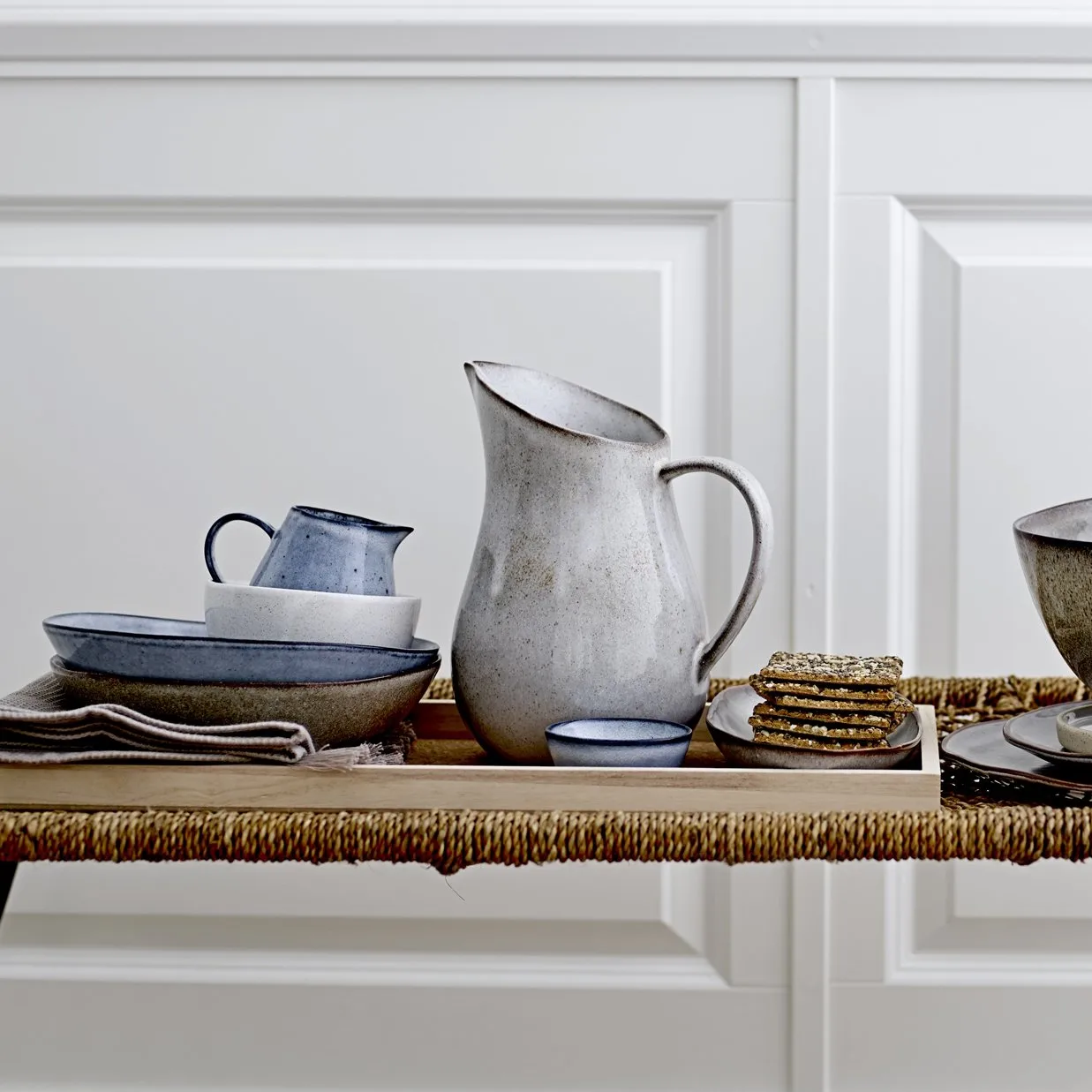 Sandrine Milchkanne, Blau Bloomingville