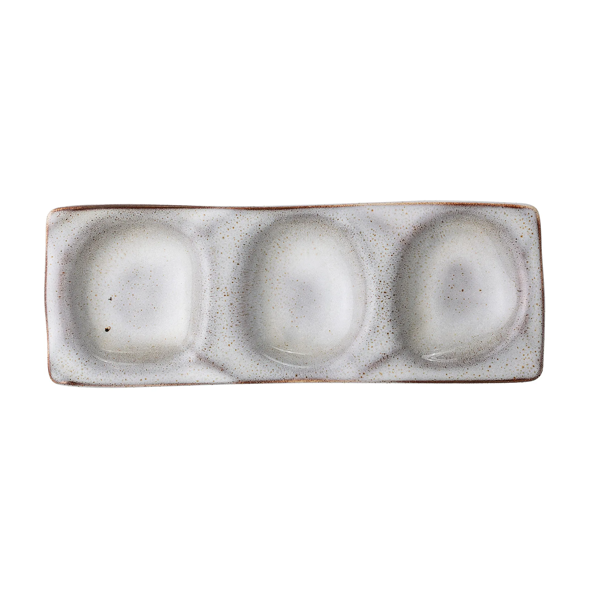 Sandrine Servierteller 13 x 36cm, Hellgrau Bloomingville