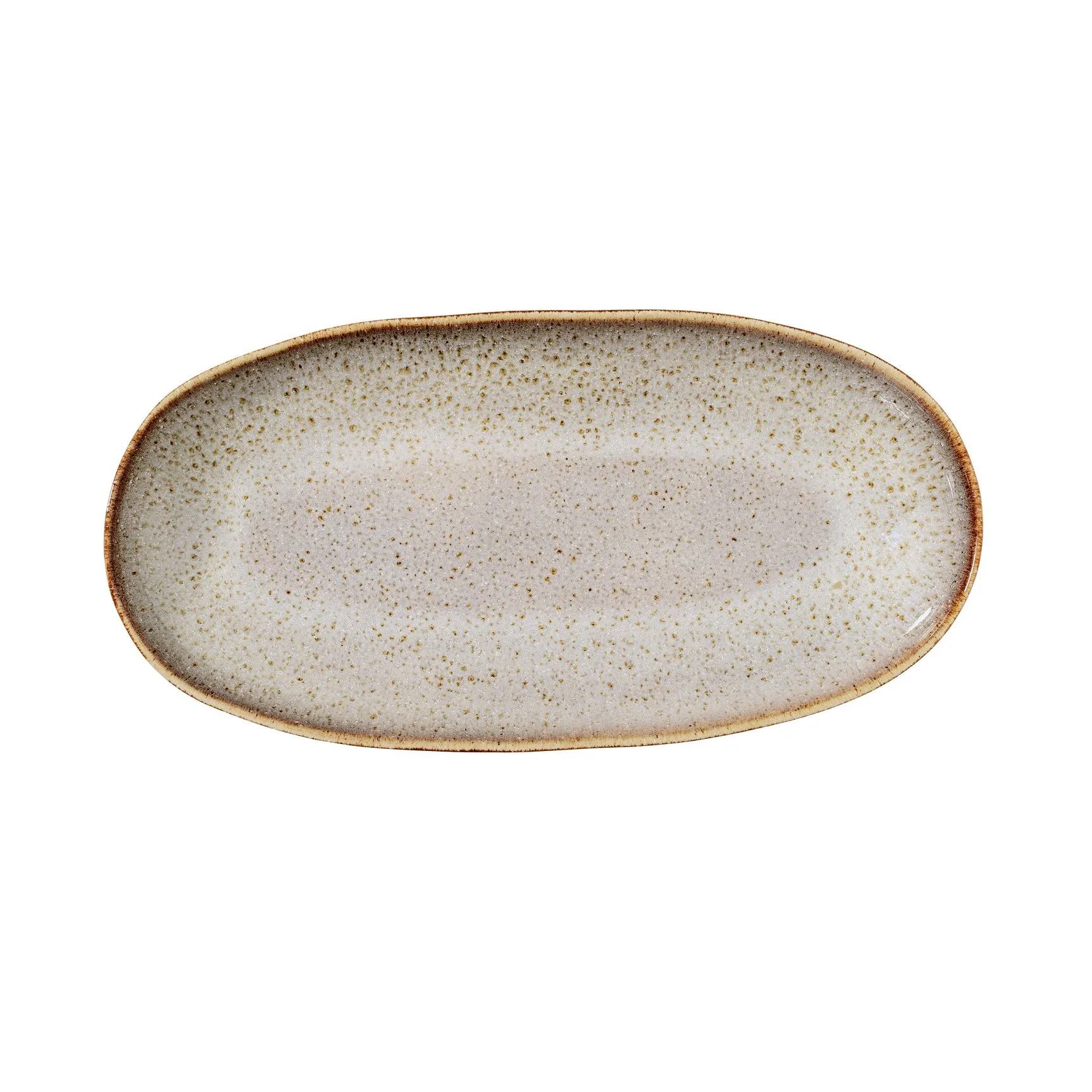 Bloomingville Teller Sandrine – 28 Cm Keramikteller In Grau, Spülmaschinenfest & Mikrowellengeeignet