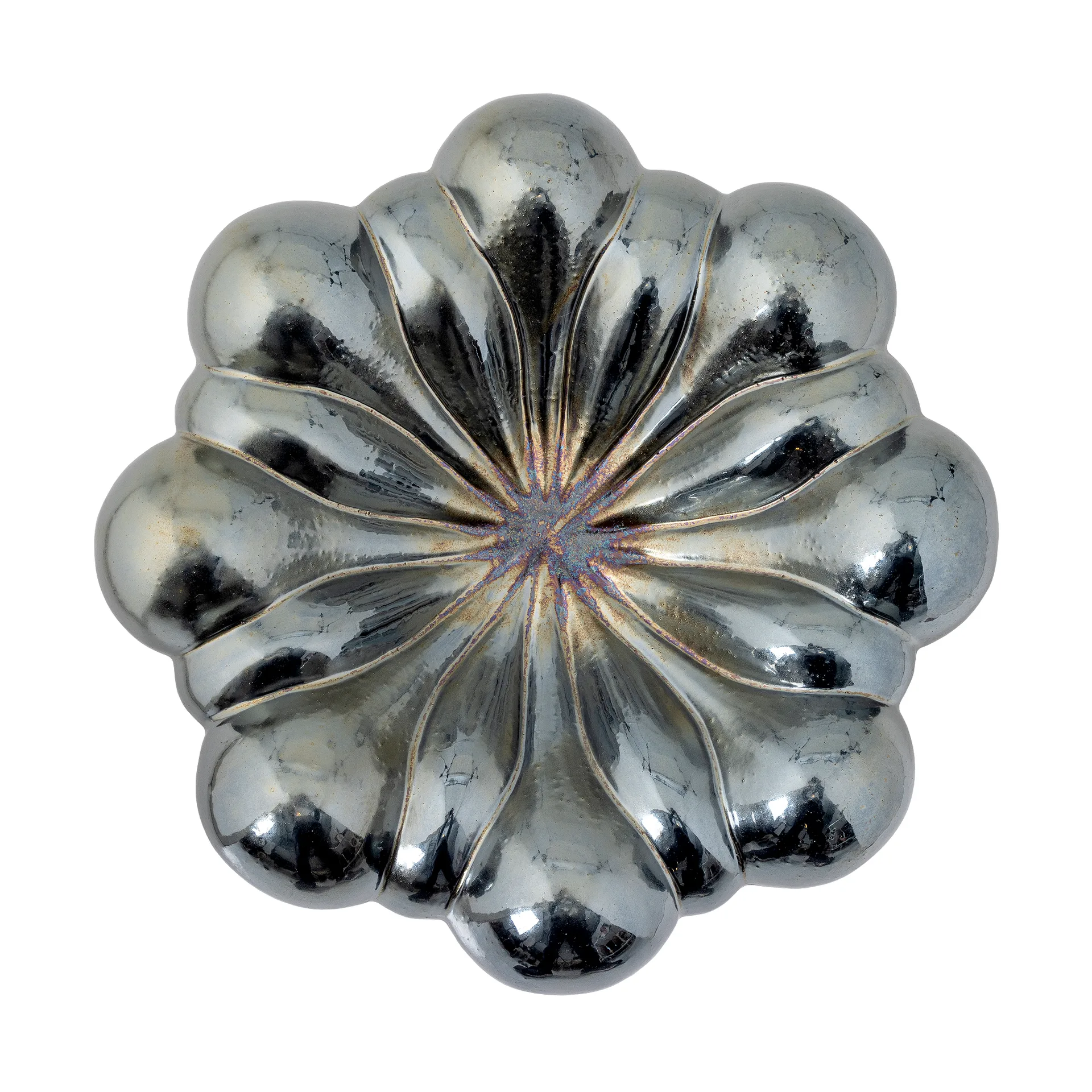 Sheeran Schale Ø31 cm, Silber Bloomingville