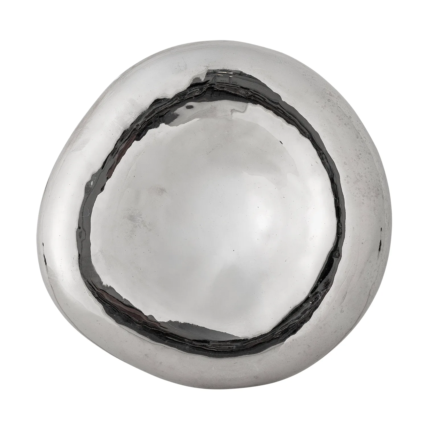 Shine Dekorationsschale Ø18 cm, Silber Bloomingville