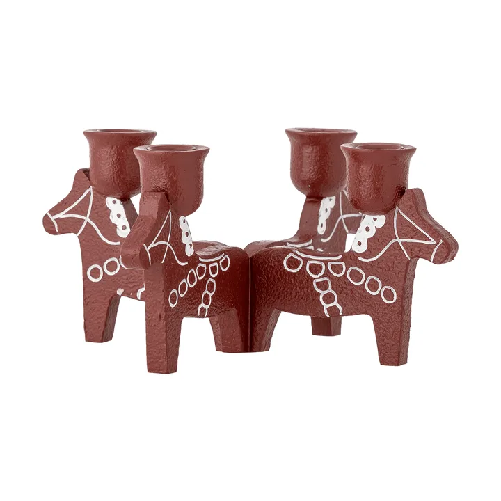 Siffer Adventsleuchter - Rot, 23 cm - Bloomingville